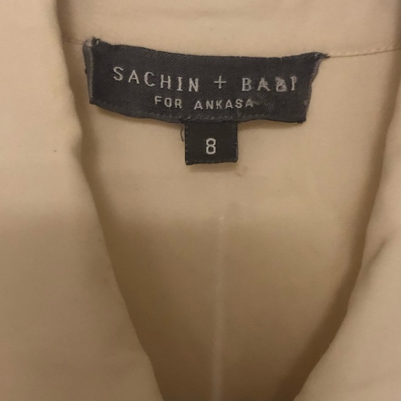 Sachin & Babi Silk Drop Waist Sequin Dress - Picture 3 of 6